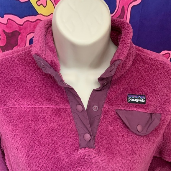 Patagonia Re-Tool Snap-T Fleece Pullover Girls (12) - Picture 5 of 10